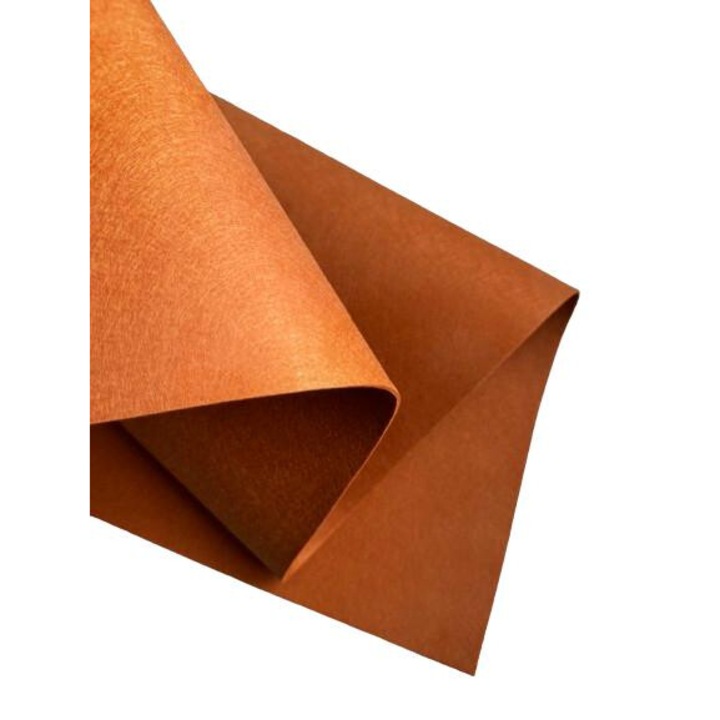 Fetru rigid 2mm 50X50cm, maro deschis
