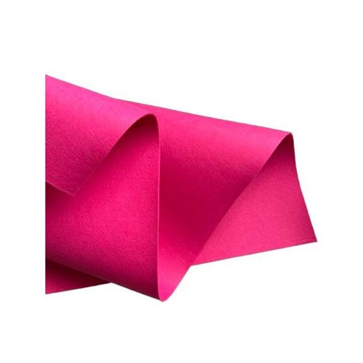 Fetru rigid 2mm 30X100cm, roz