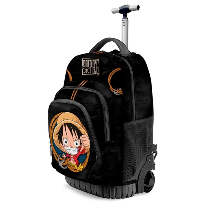 Чанта One Piece Ropes, Тип количка, 47 x 32 x 27 cm 47 x 32 x 27 cm, Черна