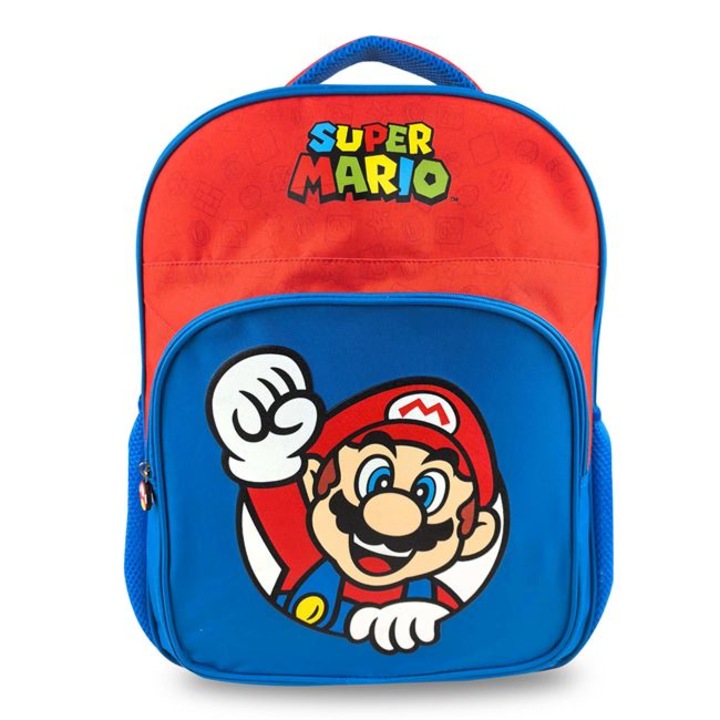 Iskolai hátizsák Super Mario modell 32x14x44 cm