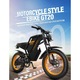 Bicicleta Electrica Coswheel GT20, 1000W, 25Ah, Viteza 50km/h, Autonomie 100km, 7 Viteze, Frane Hidraulice, Display LCD