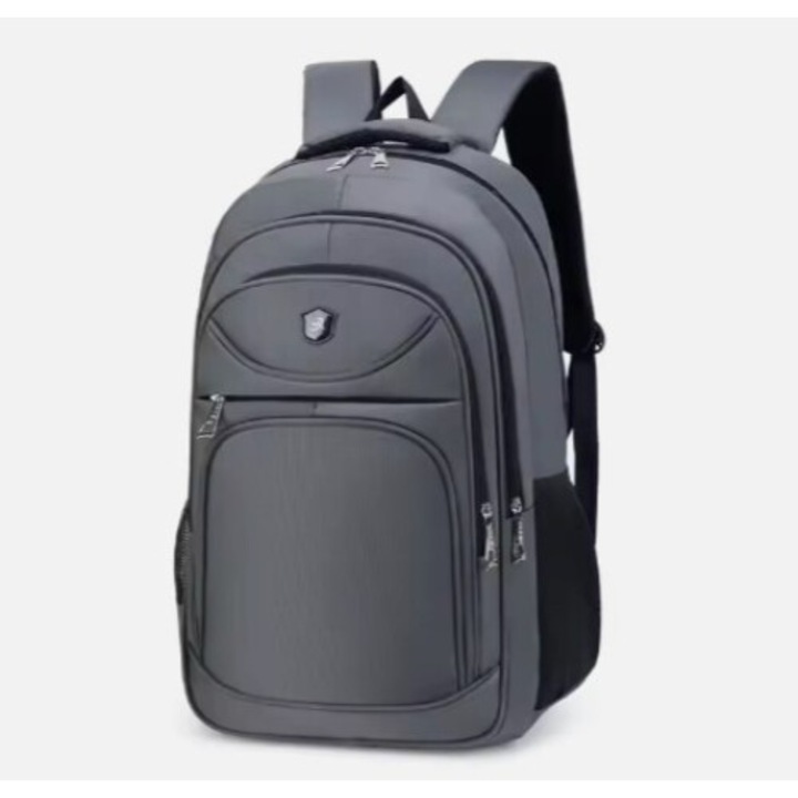 Többfunkciós hátizsák, vízálló, lopásgátló, smart casual üzleti/utazási célra és laptop 15, 6 hüvelykes, 47 cm x 10 cm x 36 cm, szürke
