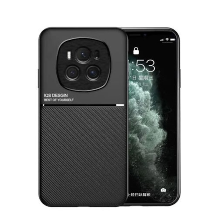 Калъф Carbon Design съвместим с Honor Magic 6 Pro с вграден магнит