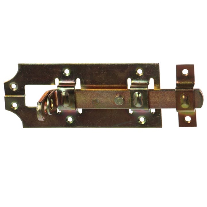 Zavor aplicat, inchidere cu lacat, zincat, 160 x 65 mm