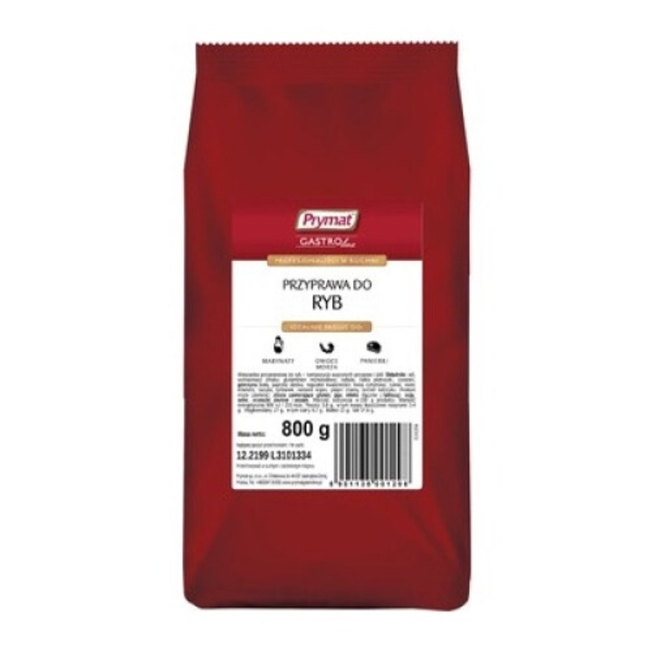 Condiment pentru peste 800g, Prymat GastroLine, mix de condimente, aroma intensa