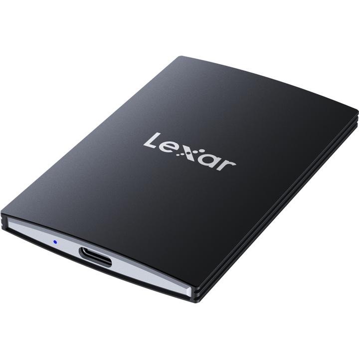 Външен SSD Lexar SL500, USB3.2 Gen2x2, скорост до 2000MB/s, 2TB, черен