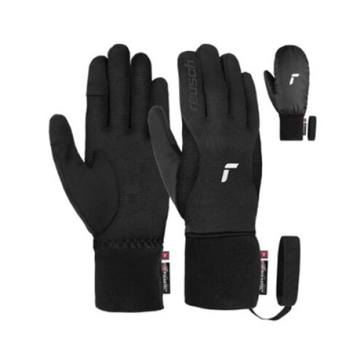 Reusch Baffin téli kesztyű, Stormbloxx membrán, Primaloft Gold szigetelés, fekete, 6-os méret
