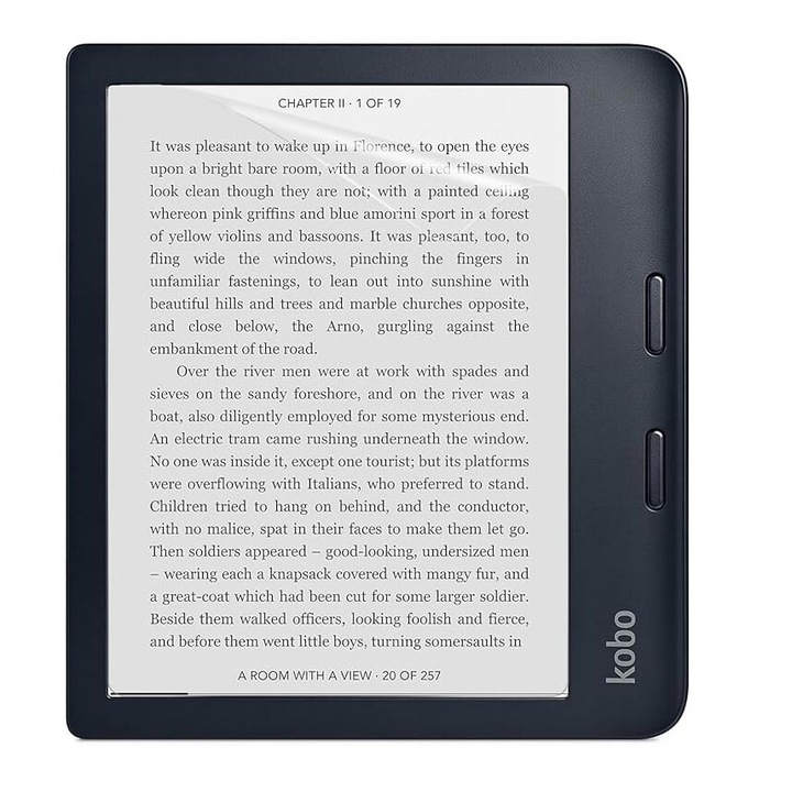 Folie Mata Duragon, pentru Kobo Libra Colour, Kit inclus, Anti-Amprenta, silicon