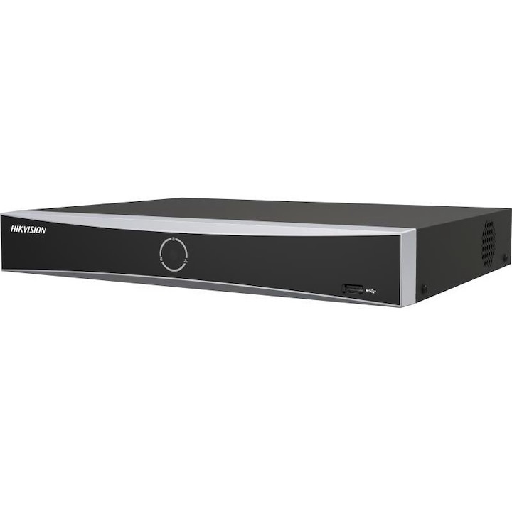IP рекордер HIKVISION, DS-7604NXI-K1/4P(D), 12 Mpx, 4 канала, 16 TB