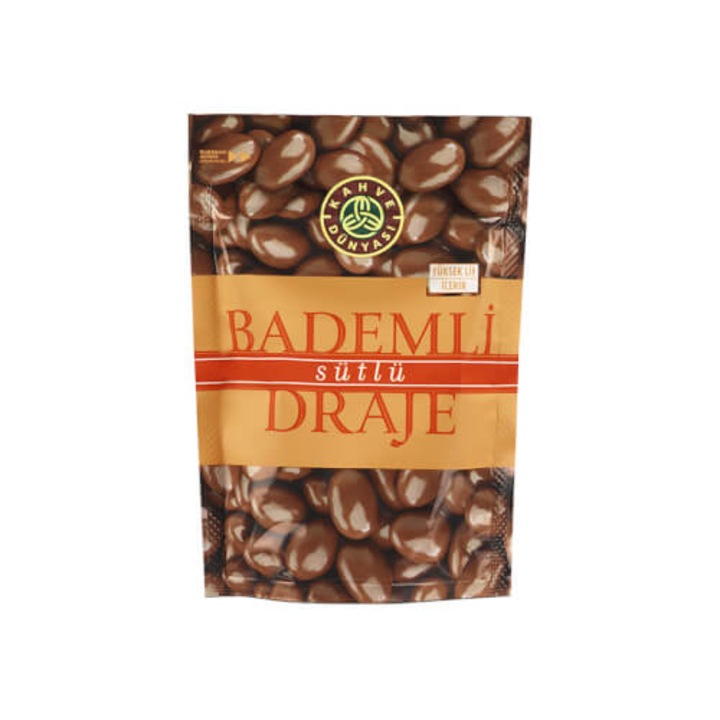 Drajeuri cu Migdale invelite in Ciocolata cu Lapte 120gr