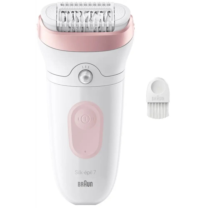 Epilator, Braun, Silk-epil 7 7-000, Alb