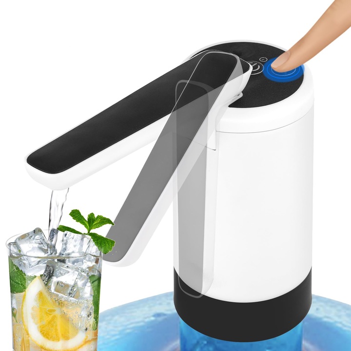 Ulcior de 2-5 galoane, dozator electric portabil de ulcior de apa pentru comutator de sticla de galon