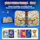 Комплект от 100 карти за игра с албум Pokemon, Duoqu®, 400 слота, Колекционерски карти, 3.0