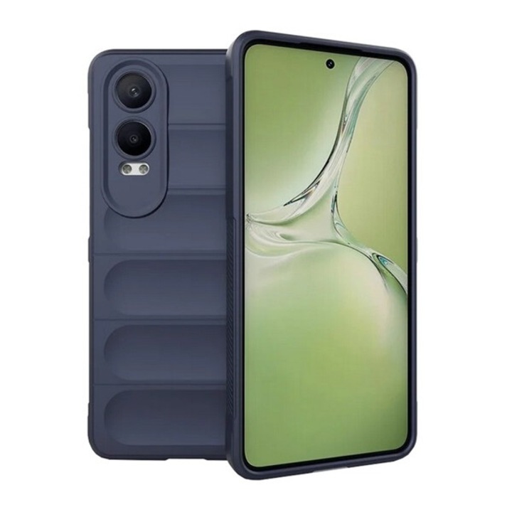 Gigapack szilikon mobiltelefon tok, ütésállóság, kameravédő, 3d, sötétkék, kompatibilis: OnePlus Nord CE 4 Lite