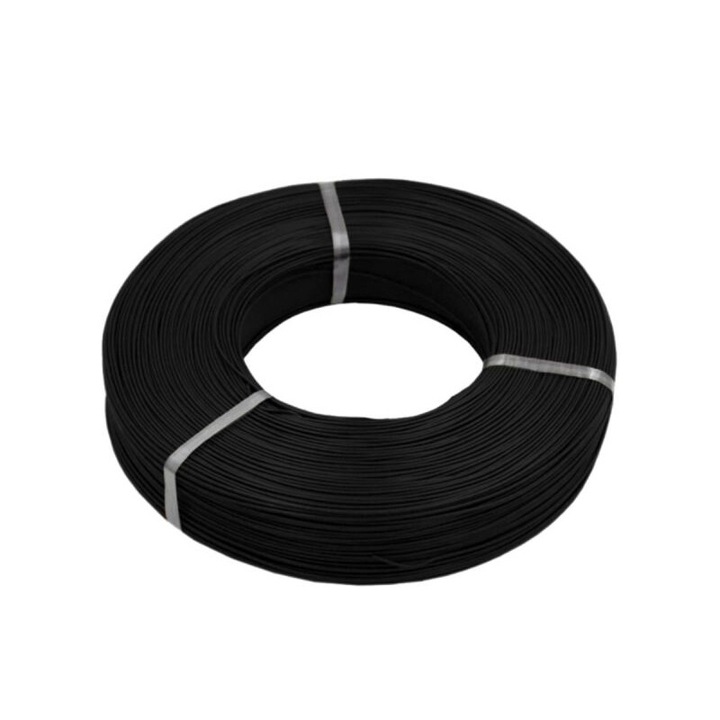 Адапторен кабел, MSP, силикон 22AWG 0.32mm2 1m, черен