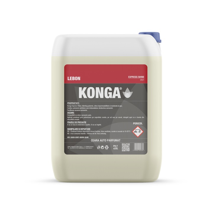 Spray ceara lichida auto dupa spalare, Detailing Auto, 20L