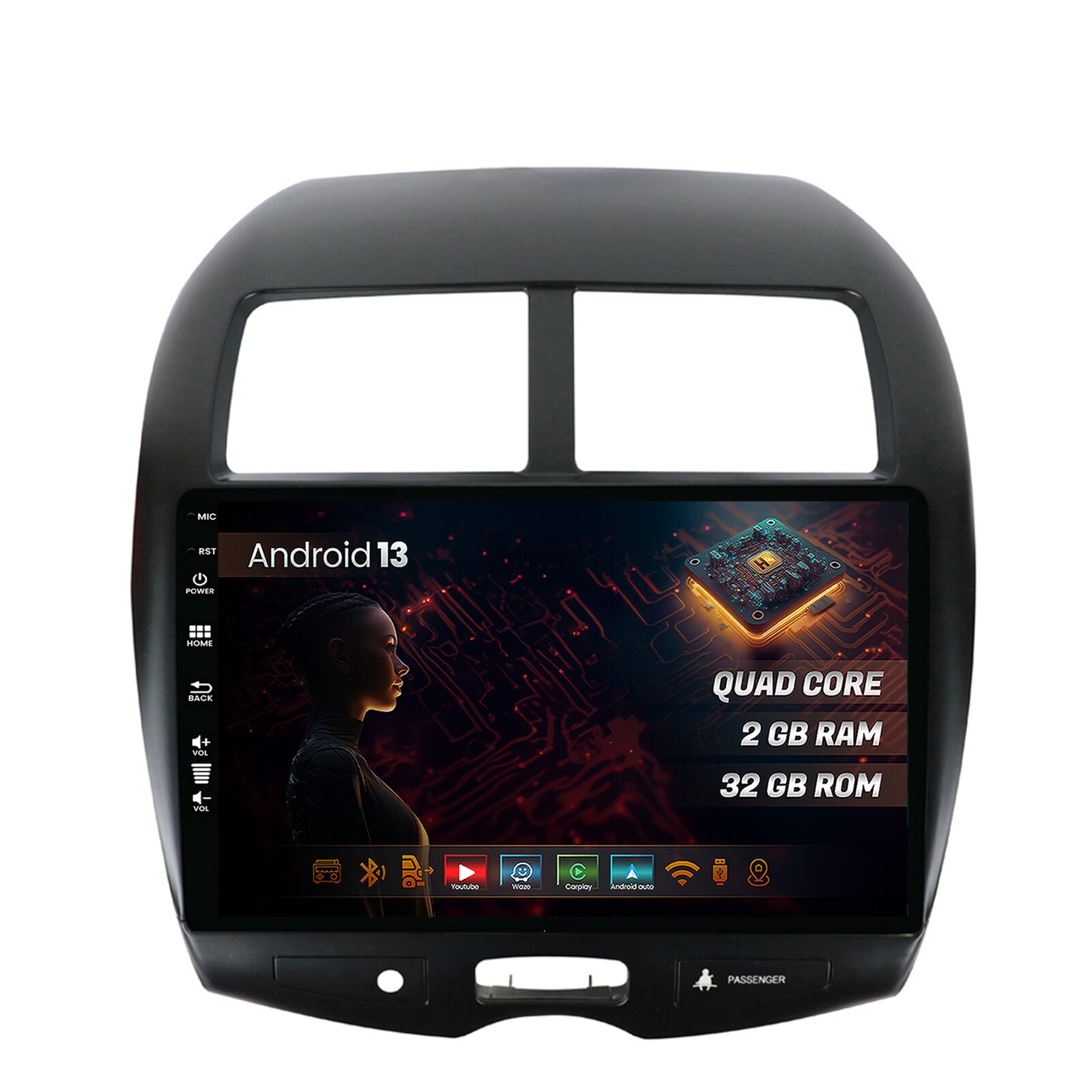DYNAVIN D9-FT500 Premium Flex: Autoradio Navigatore Android 11 Per Fiat 500/500C, 10,1'' Con Wireless CarPlay, Android Auto, Head-up Display E DAB+