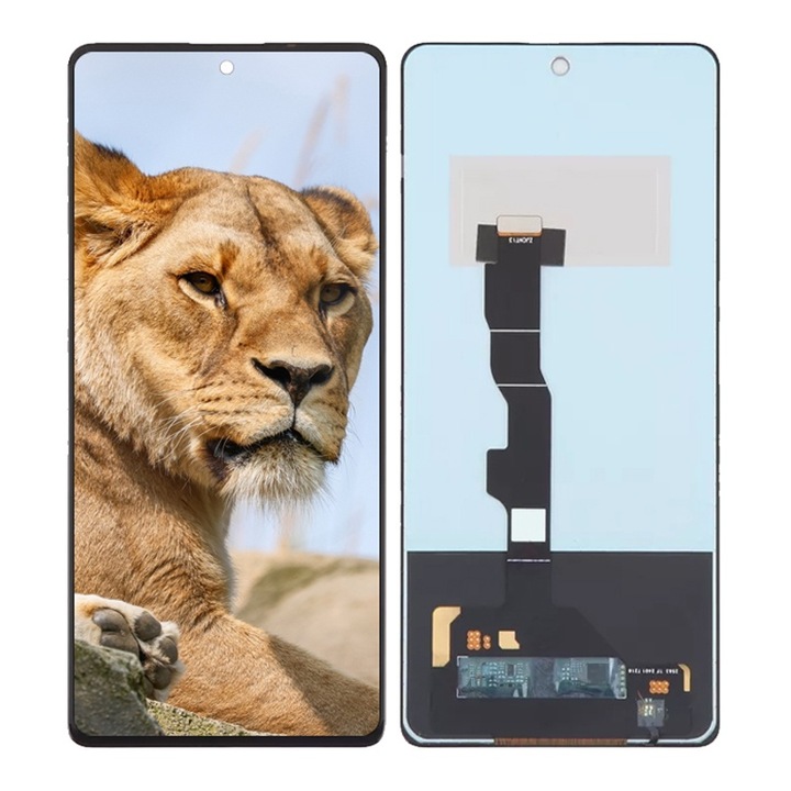 Съвместим дисплей Xiaomi Redmi Note 13 Pro, черен, LCD, 19.5x103.7x33mm