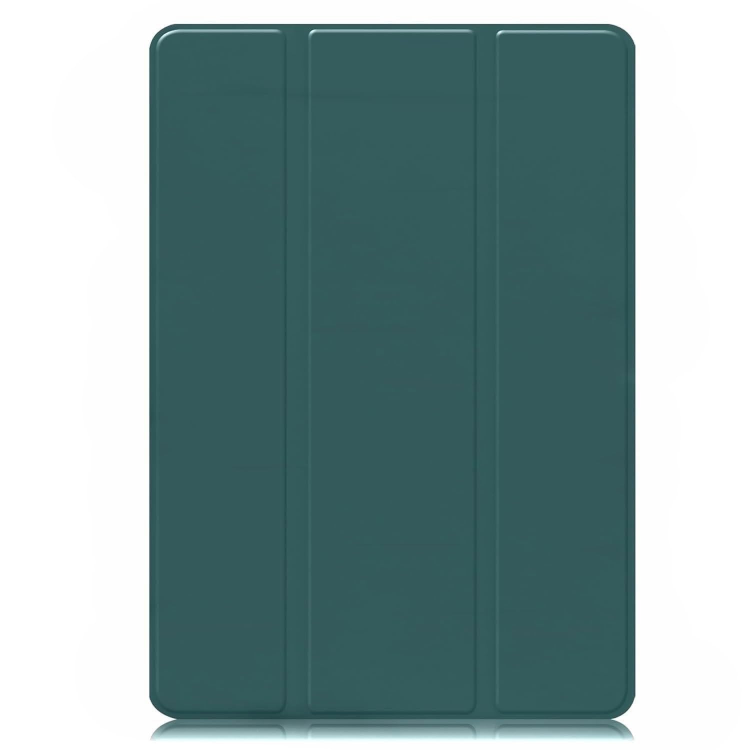 Husa pentru Xiaomi Redmi Pad Pro 12.1 Inch Soft Shell cu functie wake-up/sleep si compartiment pentru stylus tip stand - verde