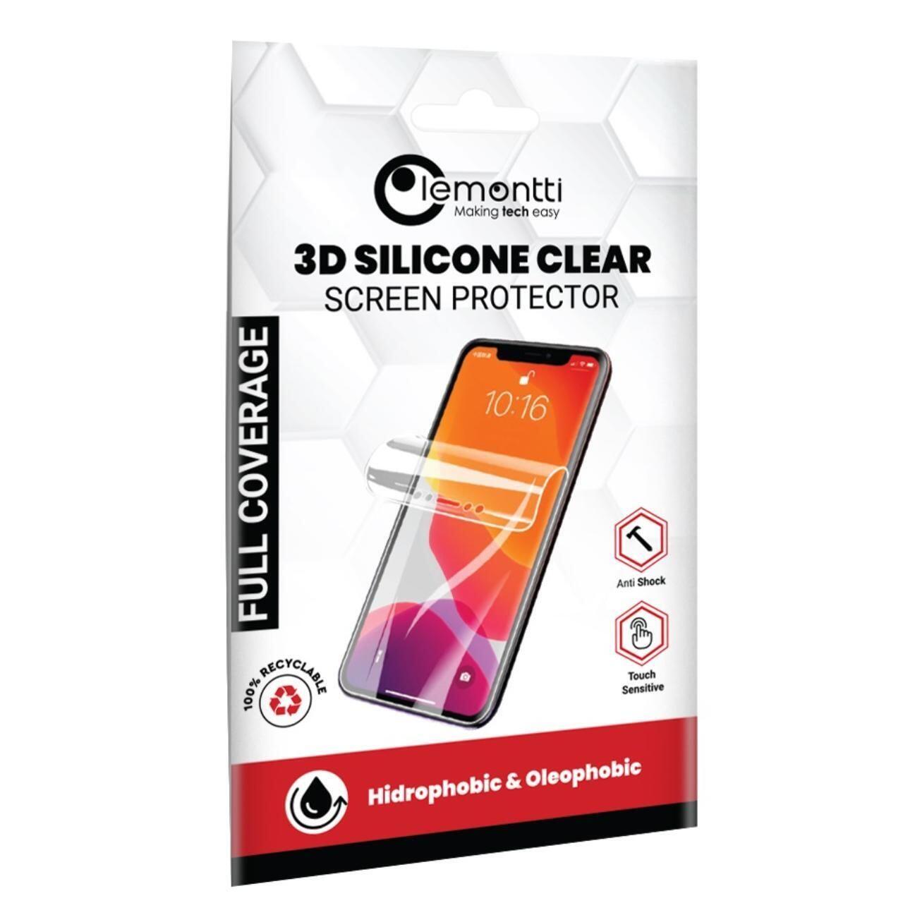 Folie Silicon Lemontti Clear compatibila cu Motorola Moto G85 5G