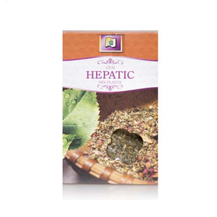 Ceai hepatic vrac, 8 plante, 50 grame, StefMar