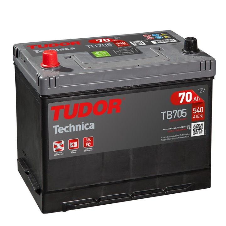 Baterie auto Tudor Technica 70 Ah TB705