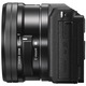Aparat foto Mirrorless Sony Alpha A5100 L 24.3MP, Negru + Obiectiv Sony SELP1650, 16-50mm