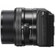 Aparat foto Mirrorless Sony Alpha A5100 L 24.3MP, Negru + Obiectiv Sony SELP1650, 16-50mm