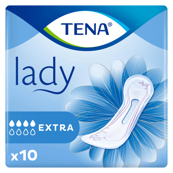 Tena Lady Extra középsúlyos inkontinencia betét, 10 db