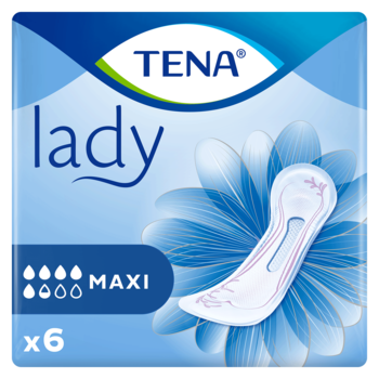 Absorbante pentru incontinenta urinara Tena Lady Maxi, 6 buc Absorbante pentru incontinenta urinara Tena Lady Maxi, 6 buc