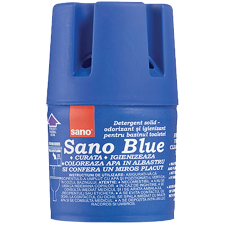 Sano WC tartály illatosító, Kék, 150 g