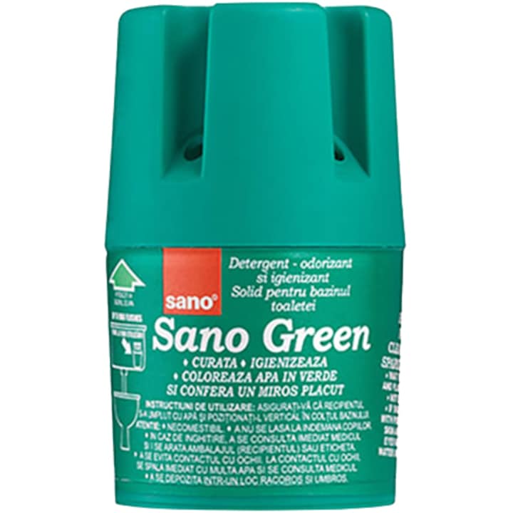 Sano WC tartály illatosító, Zöld, 150 g