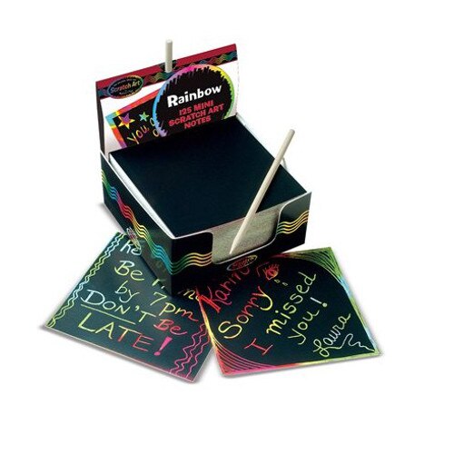 Cub Notes Hartie pentru Scriere prin Razuire