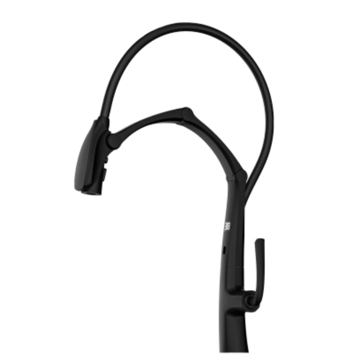 Kllaps digitális mosogató csaptelep - digitális kijelző érintő funkcióval, matt fekete