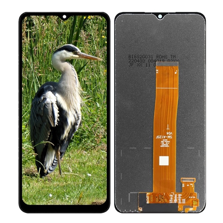 Samsung Galaxy A32 съвместим дисплей, LCD, тъчскрийн, черен, 19.5x103.7x33mm