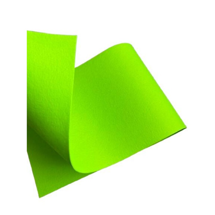 Fetru rigid 2mm 30X100cm, verde deschis