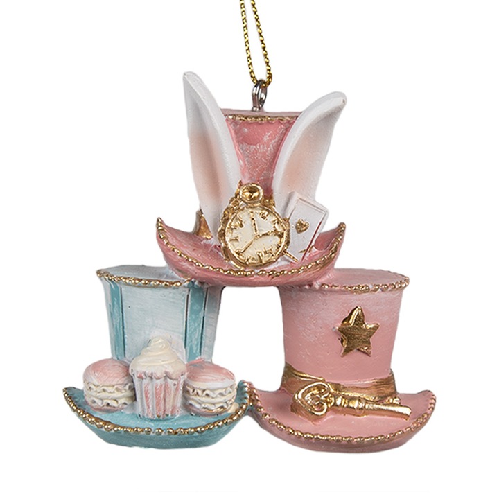 Decoratiune Paste polirasina multicolora 7x4x7 cm