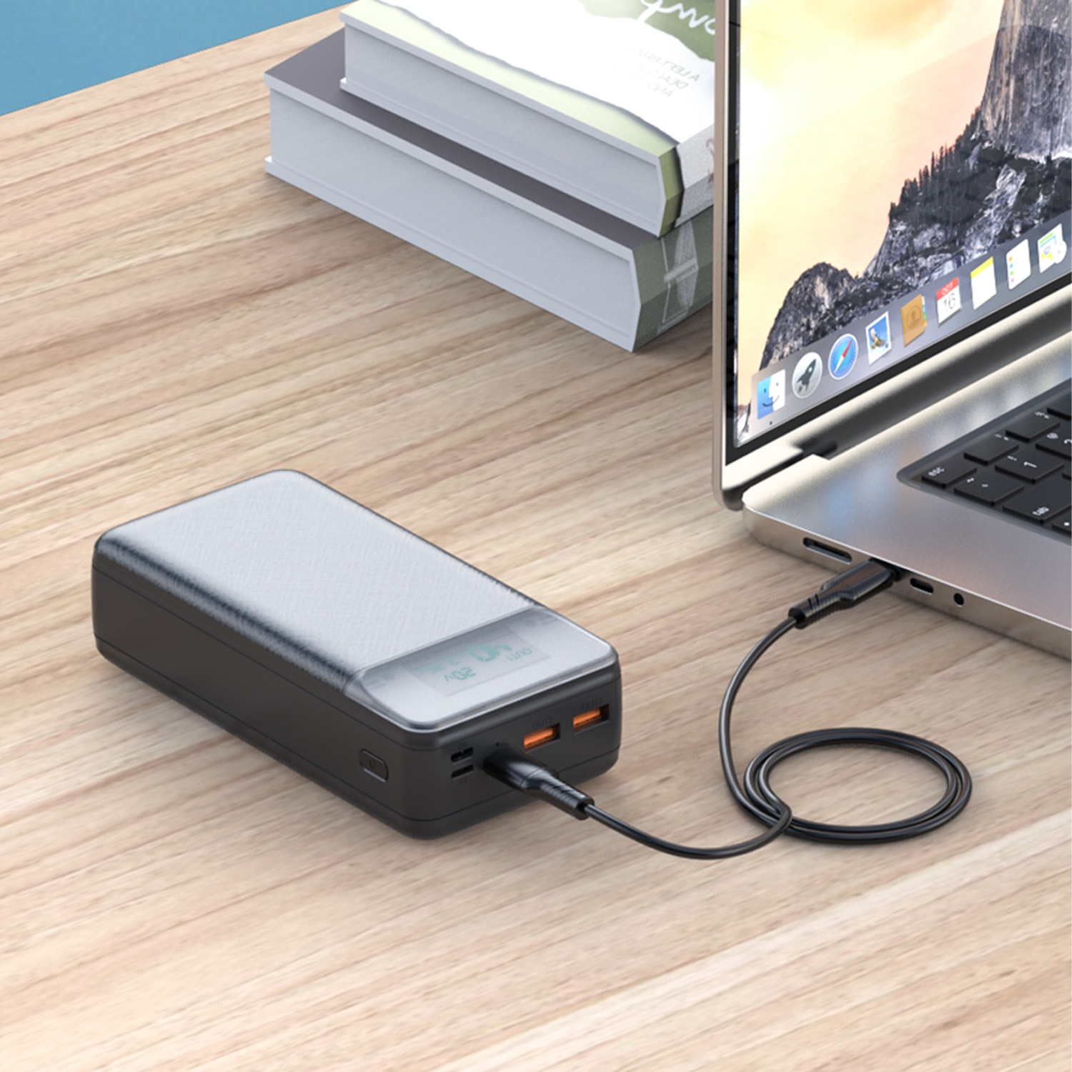 Power bank laptop XO PR201 65W 30000mAh negru - eMAG.ro