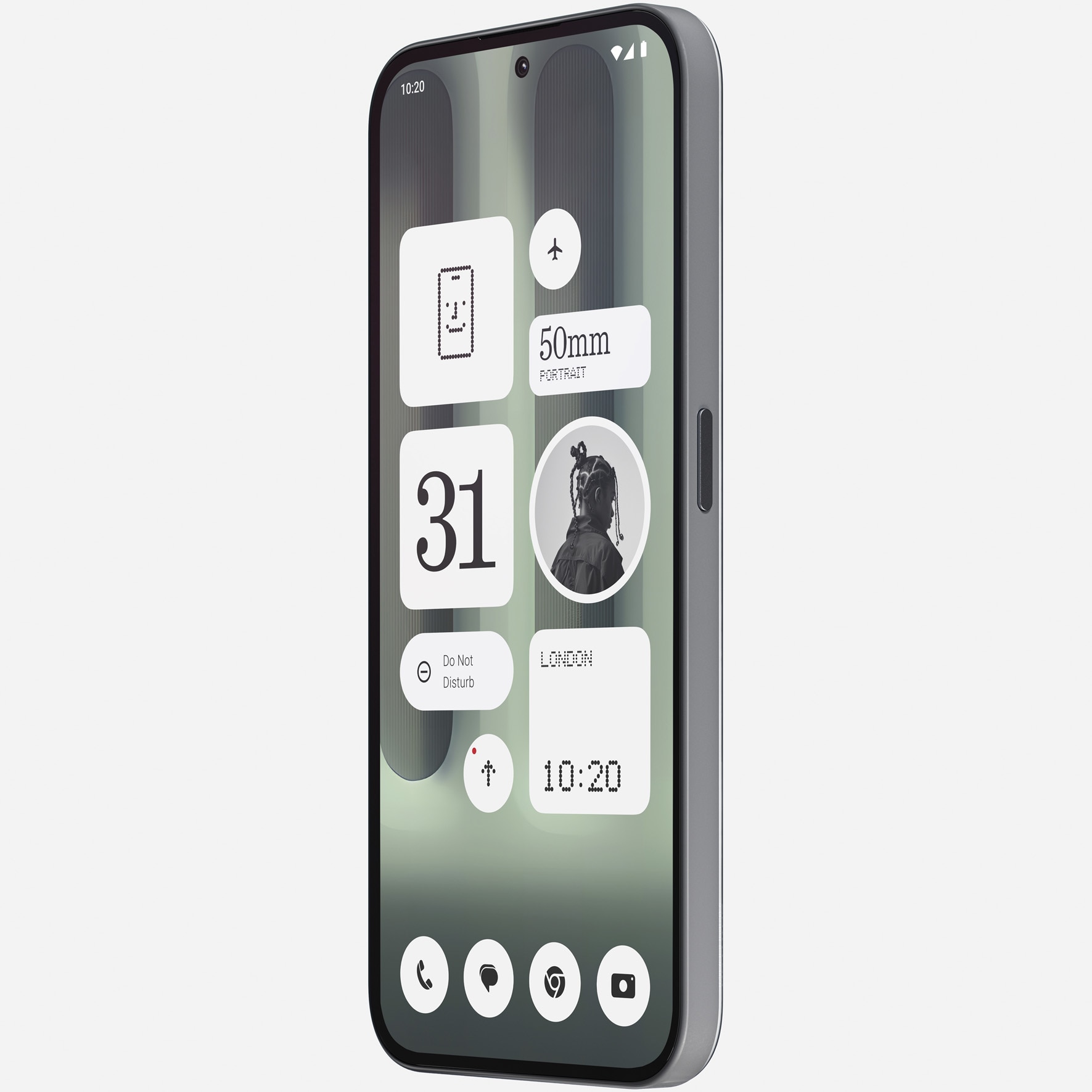 Telefon mobil Nothing Phone (2a) Plus, 256GB, 12GB RAM, 5G, Grey