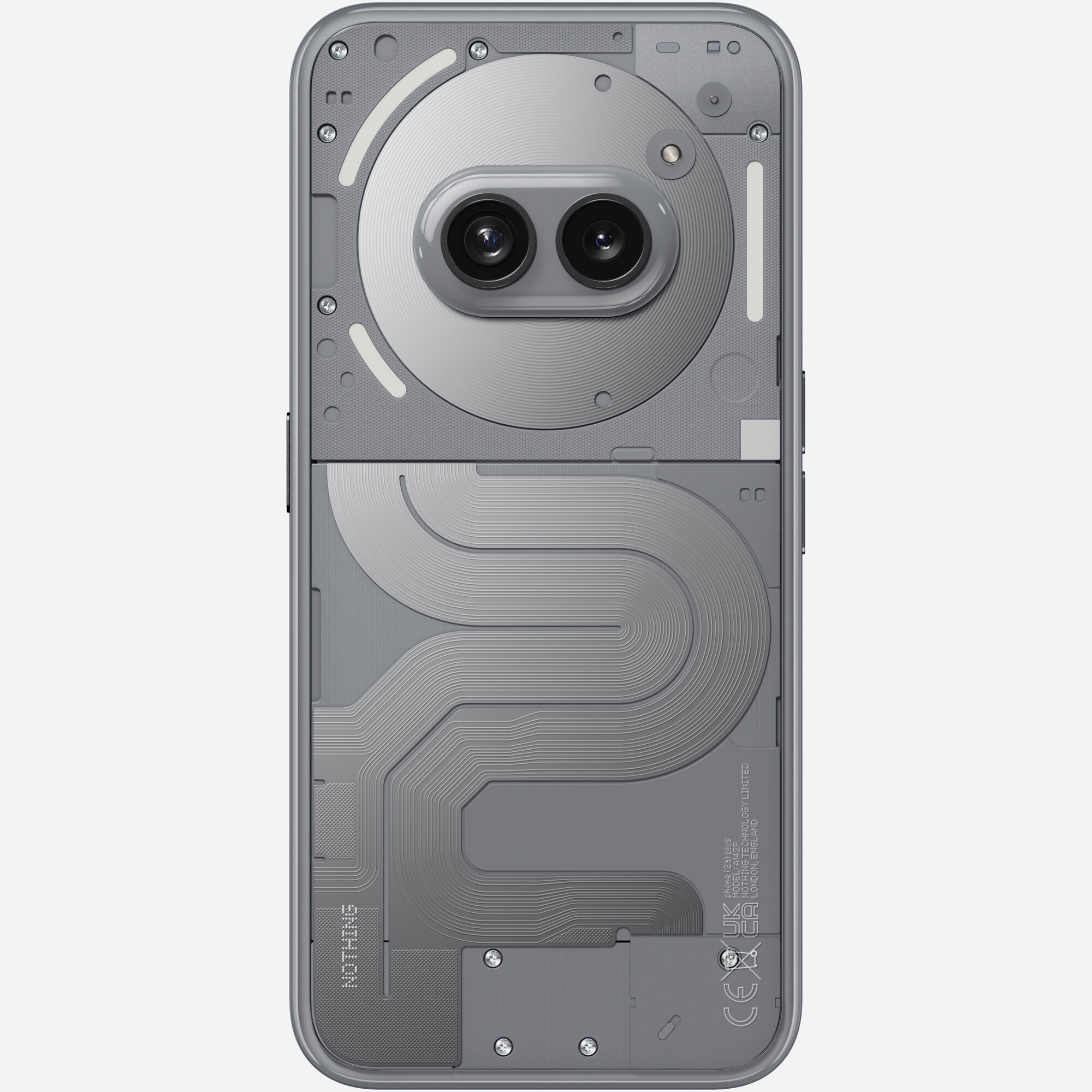 Telefon mobil Nothing Phone (2a) Plus, 256GB, 12GB RAM, 5G, Grey