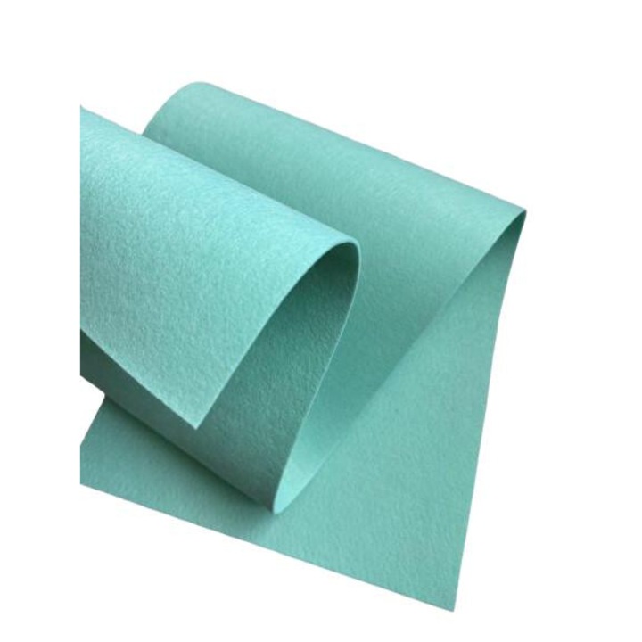 Fetru rigid 2mm 30X100cm, albastru zi deschis