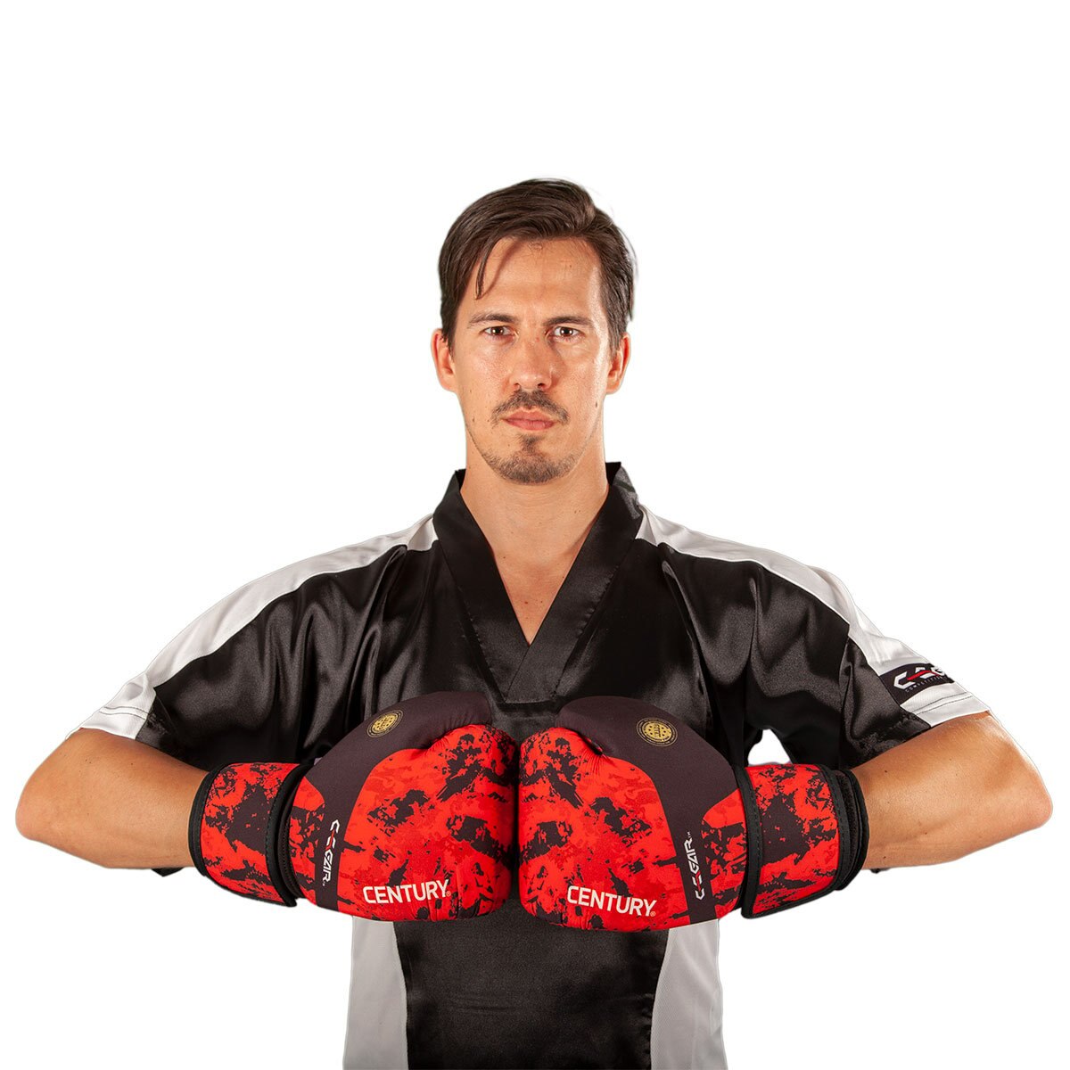 Manusi lavabile C-GEAR Sport Respect, WAKO, rosu, 10 OZ - eMAG.ro