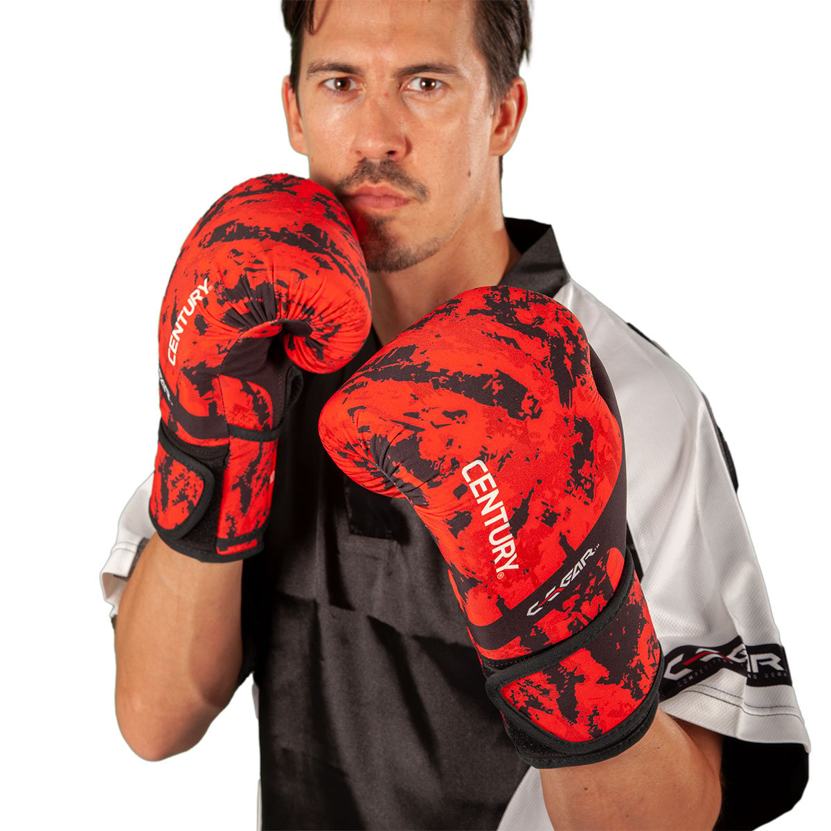 Manusi lavabile C-GEAR Sport Respect, WAKO, rosu, 10 OZ - eMAG.ro