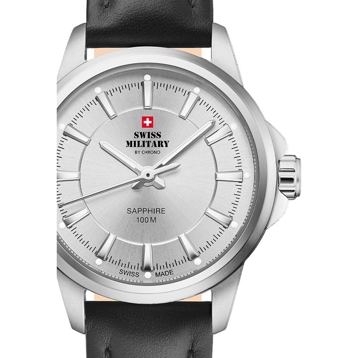 Ceas de dama Swiss Military SM34105.09, Quartz, 28mm, 10ATM
