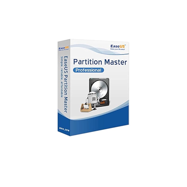 EaseUS Partition Master Professional Electronica 2 PC licenc