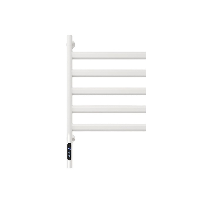 Port-prosop electric VENUS STAR, 42 x 66 cm, digital, alb mat, cu 5 brate reglabile, VNS AB-F55A