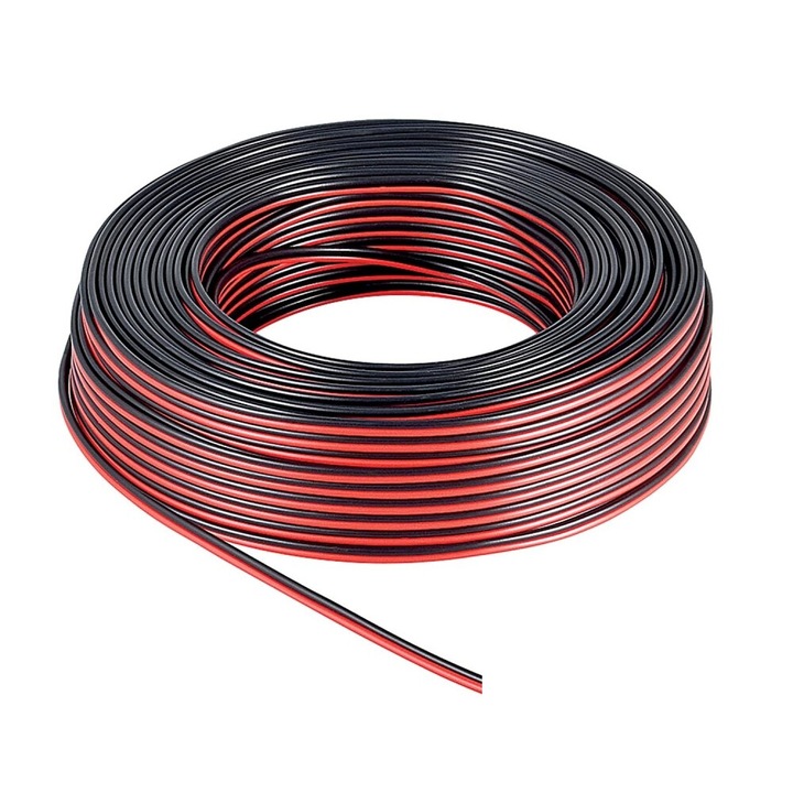 Cablu electric, 2x1 R+N, rola 100 metri