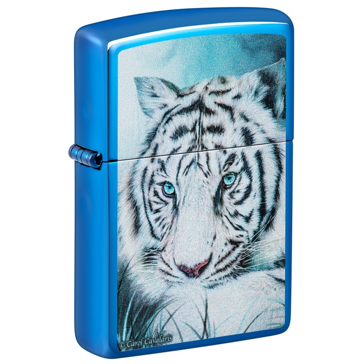 Bricheta Zippo 48951 Carol Cavalaris White Tiger
