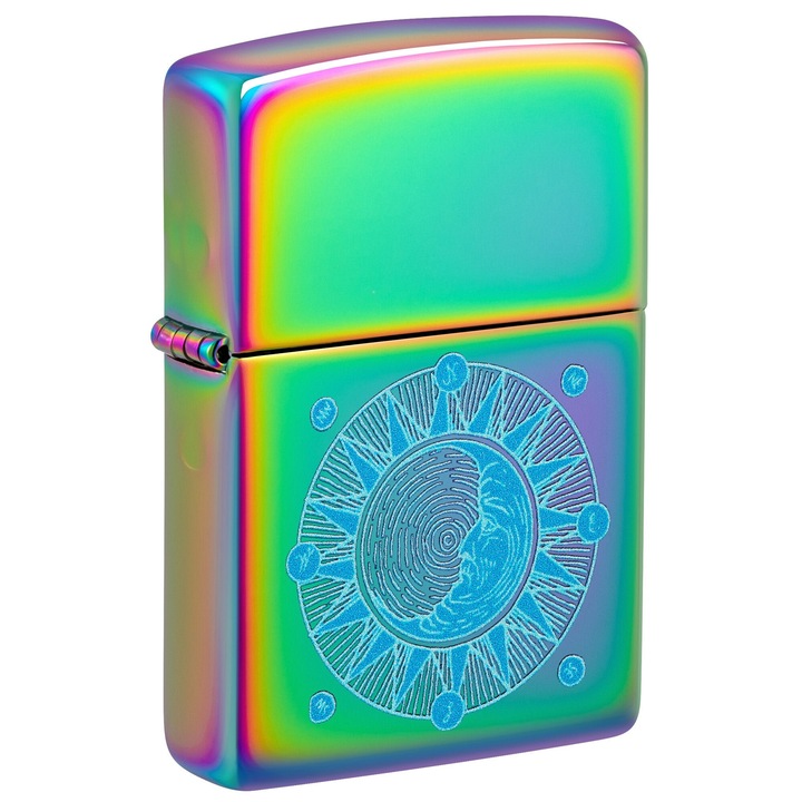 Bricheta Zippo 48960 Spiritual Sun and Moon