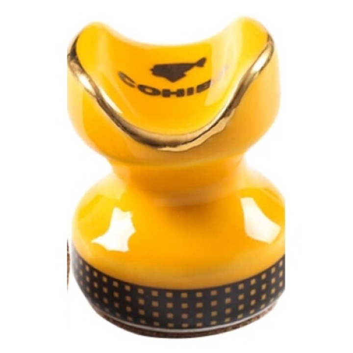 Suport pentru trabucuri, Cohiba, Ceramica, Galben